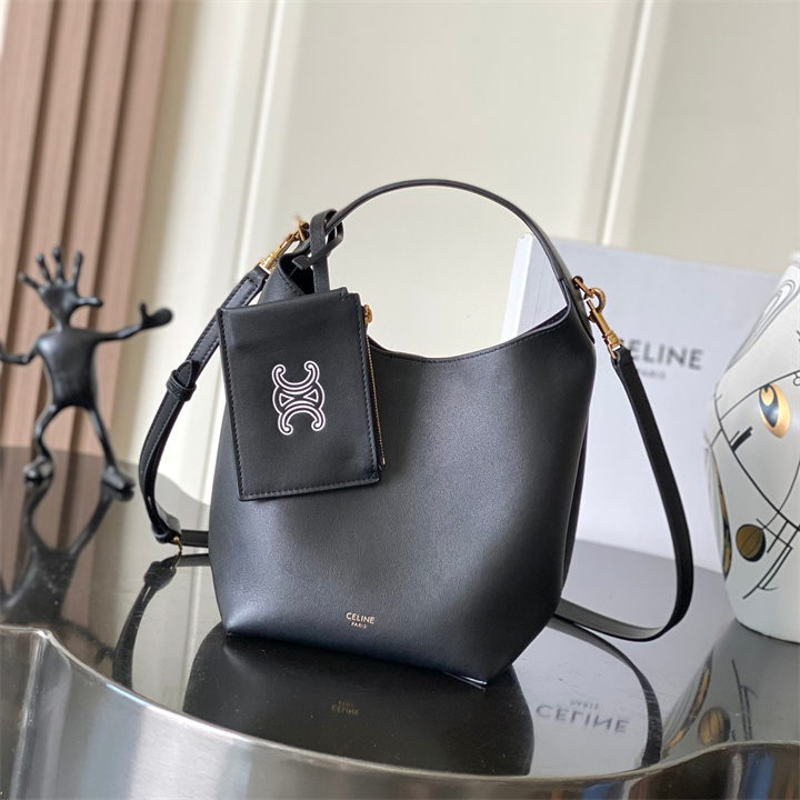 商品名称：セリーヌ CELINE 2026年 スモールホーボーバッグ ショルダーバッグ サプルスムースカーフスキン