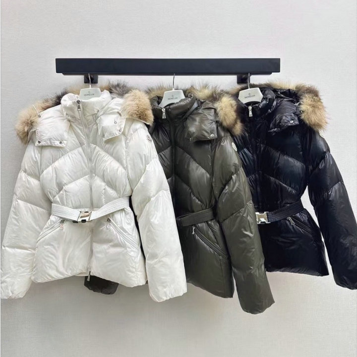 モンクレール MONCLER 2026年 レディース ショート丈 ダウンジャケット フード付き ジップジャケット 長袖 トップス カジュアル