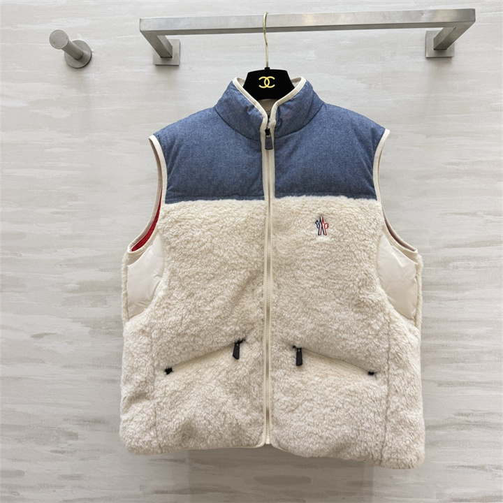 モンクレール MONCLER 2026年 ダウンベスト ノースリーブ ジップコート トップス カジュアル