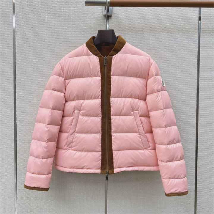 商品名称：モンクレール MONCLER 2026年 レディース リバーシブル ダウンジャケット ショート丈 ジップジャケット 長袖 トップス カジュアル