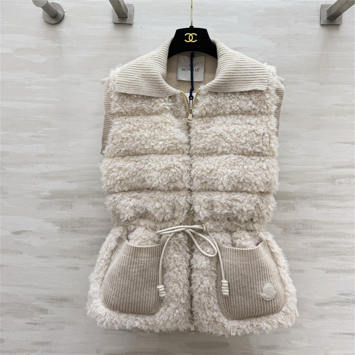 商品名称：モンクレール MONCLER 2026年 ダウンベスト ノースリーブ ジップコート トップス カジュアル