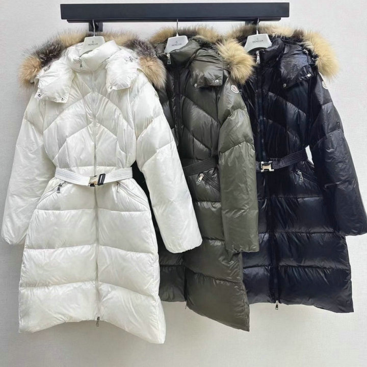 モンクレール MONCLER 2026年 レディース ロング丈 ダウンジャケット ジップジャケット 長袖 トップス カジュアル