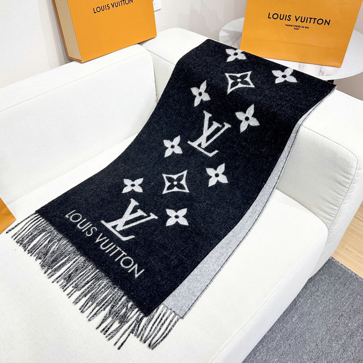 商品細詳を見る:ルイヴィトン LOUISVUITTON 2026年 レディース リバーシブルストール ロング マフラー ショール 秋冬 おしゃれ