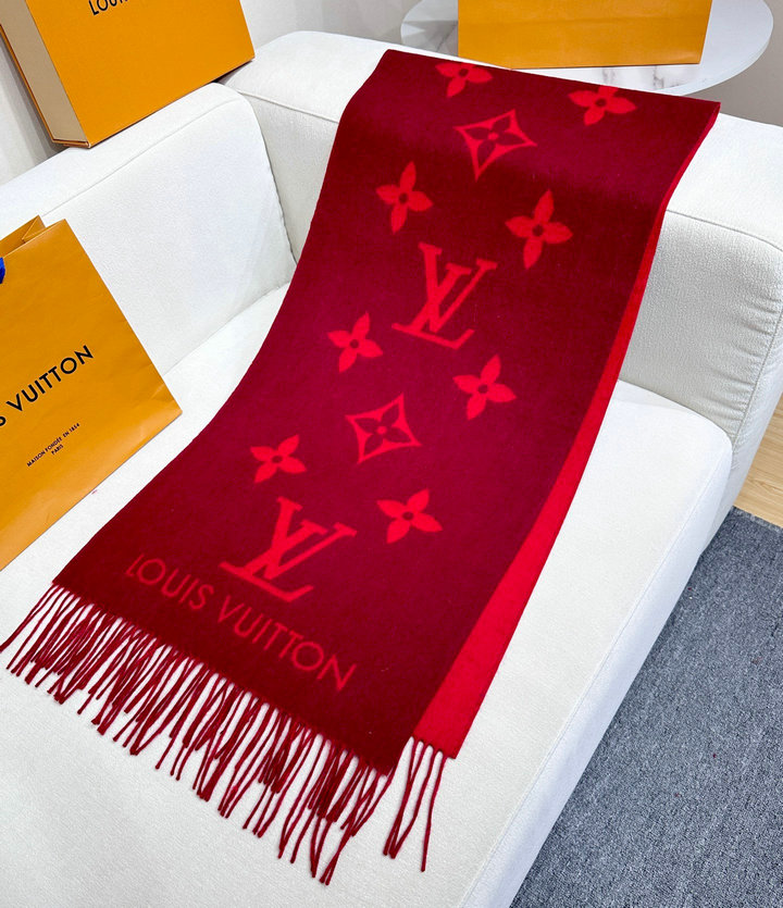 商品名称：ルイヴィトン LOUISVUITTON 2026年 レディース リバーシブルストール ロング マフラー ショール 秋冬 おしゃれ