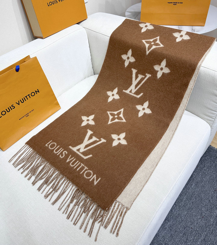 商品細詳を見る:ルイヴィトン LOUISVUITTON 2026年 レディース リバーシブルストール ロング マフラー ショール 秋冬 おしゃれ