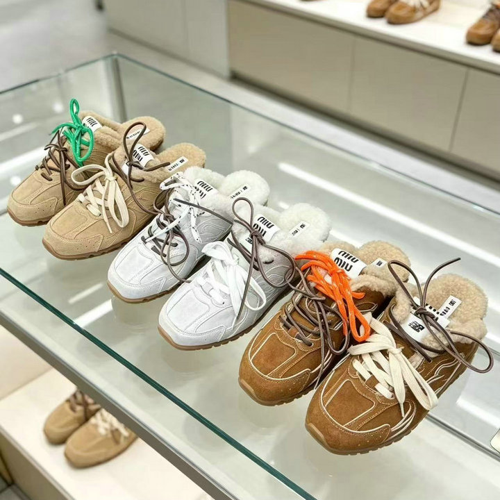 商品名称：ミュウミュウ MIUMIU 2026年 ローファー フラットミュール スライド レディース