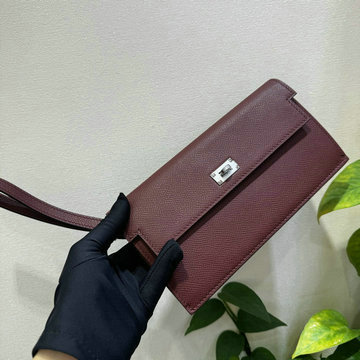 商品細詳を見る:エルメス HERMES 2026年 財布 ケリー ポケット ロング クラッチバッグ ストラップ付き 長財布