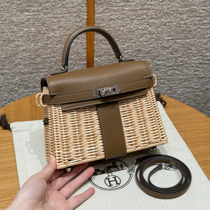 商品名称：エルメス HERMES 2026年 ケリー ピクニック トップハンドルバッグ トートバッグ ショルダーバッグ レディース