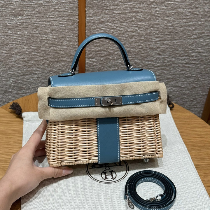エルメス HERMES 2026年 ケリー ピクニック トップハンドルバッグ トートバッグ ショルダーバッグ レディース