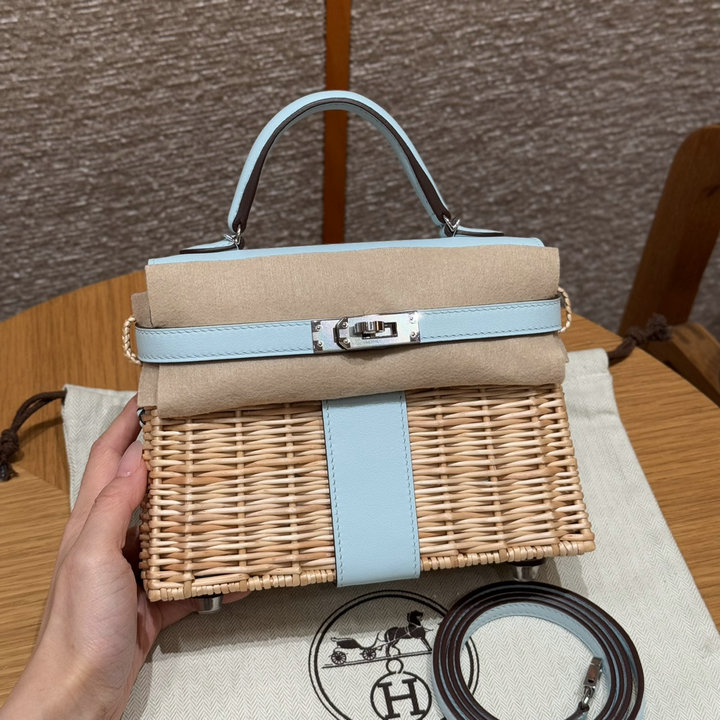 商品名称：エルメス HERMES 2026年 ケリー ピクニック トップハンドルバッグ トートバッグ ショルダーバッグ レディース