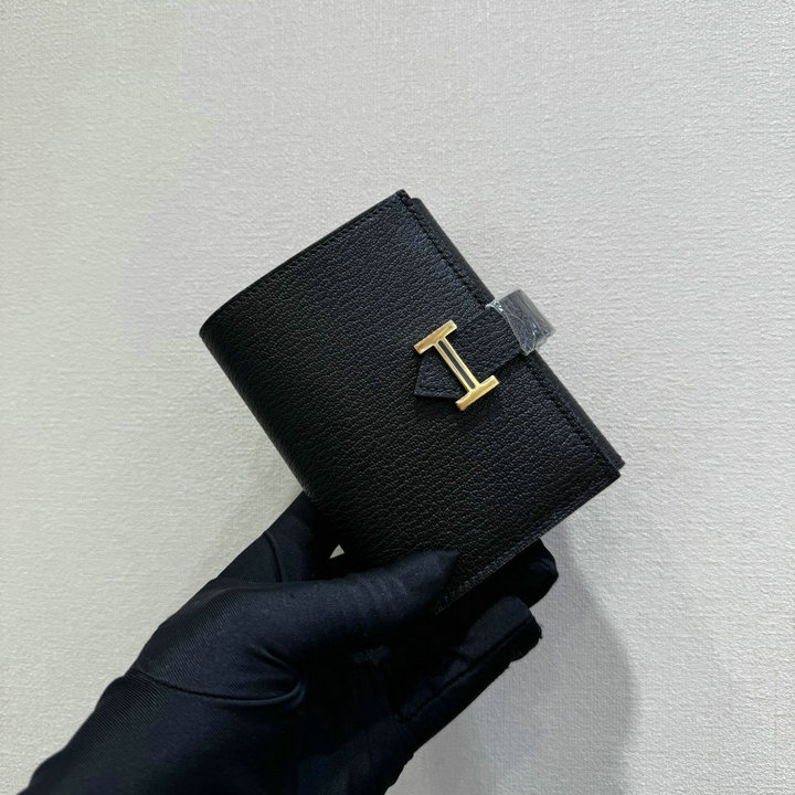 商品名称：エルメス HERMES 2026年 ベアン 三つ折り短財布 カード入れ シェーブル