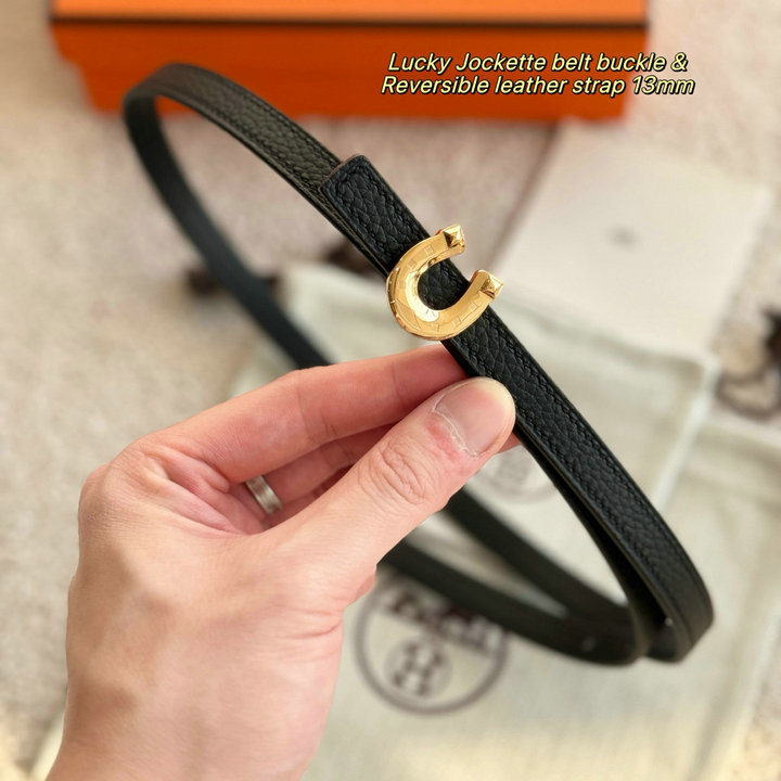 商品名称：エルメス HERMES 2026年 ベルト Lucky Jockette バックル レザー レディース