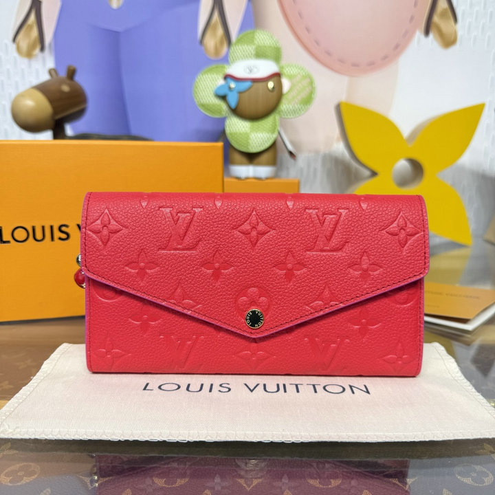 ルイヴィトン LOUISVUITTON 2026年 M29465R ポルトフォイユ サラ ファスナー長財布 ロングウォレット モノグラム アンプラント レザー
