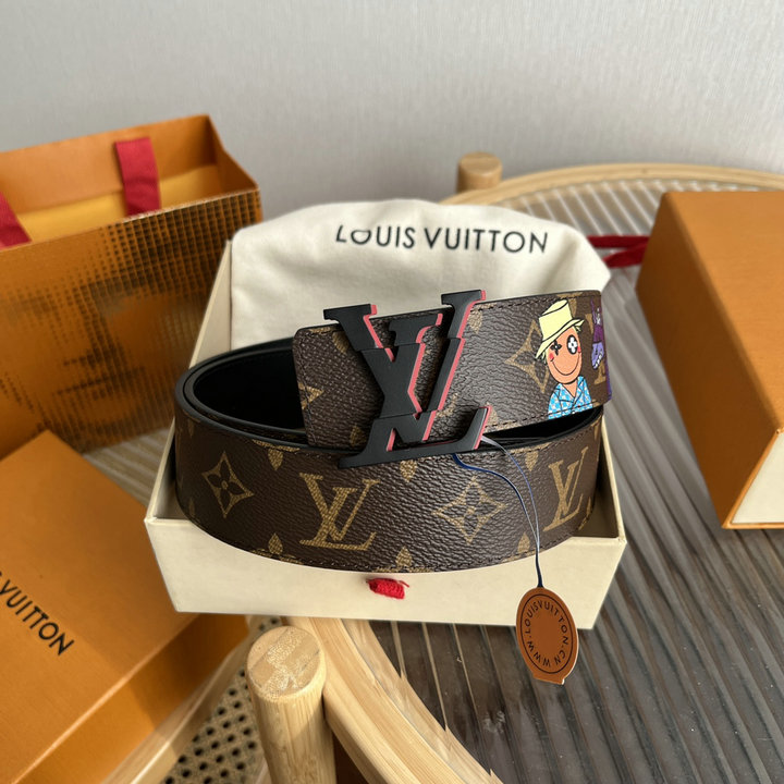 商品名称：ルイヴィトン LOUISVUITTON 2026年新作 ベルト 幅40MM メンズ