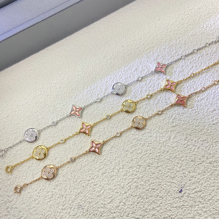 商品名称：ルイヴィトン LOUISVUITTON 2026年新作 ブレスレット 4モチーフ カラー ブロッサム BB ジュエリー