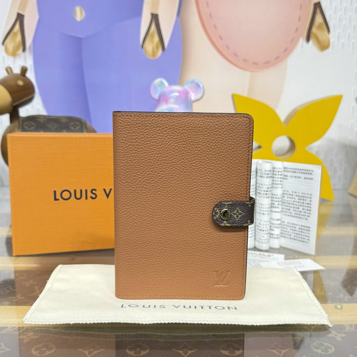 商品名称：ルイヴィトン LOUISVUITTON 2026年新作 ノートブックカバーPM シャルル 手帳カバー レザー