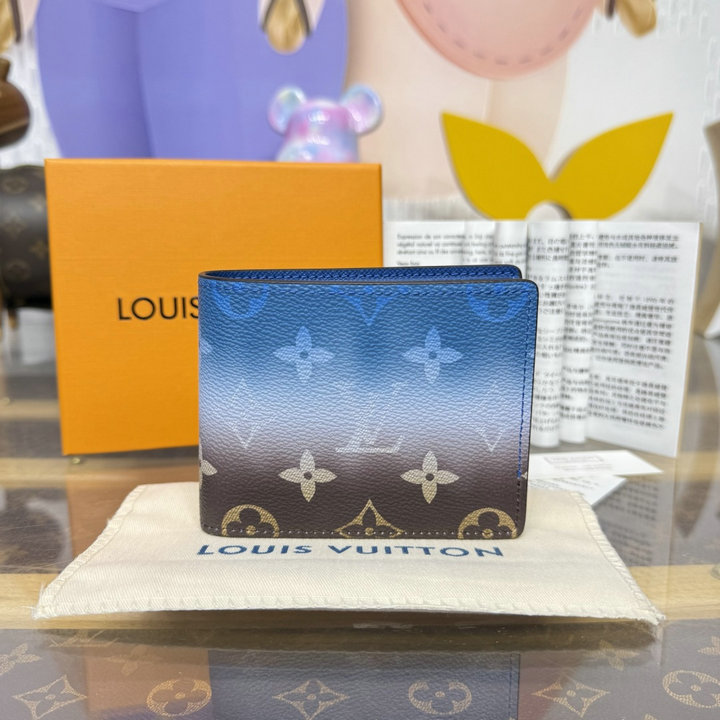 商品名称：ルイヴィトン LOUISVUITTON 2026年新作 ポルトフォイユ スレンダー 2つ折り短財布 ショートウォレット モノグラムキャンパス