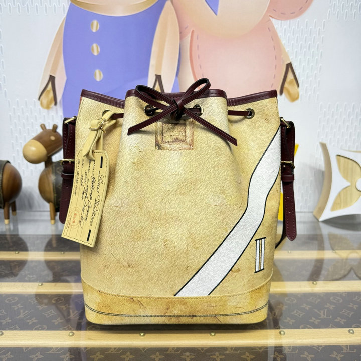 商品名称：ルイヴィトン LOUISVUITTON 2026年新作 M28147 ノエ ショルダーバッグ レディース コーティッド キャンバス