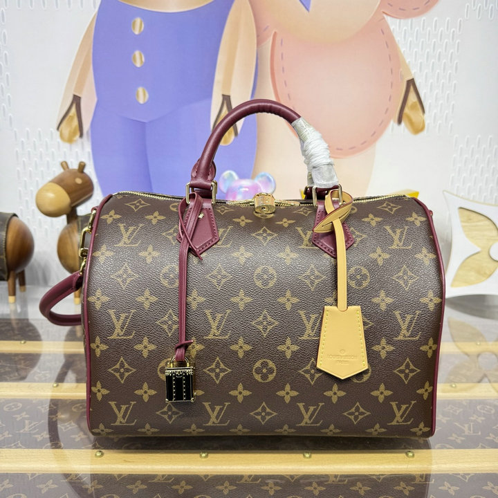 商品細詳を見る:ルイヴィトン LOUISVUITTON 2026年新作 M28379 スピーディ バンドリエール 30 ソフト トートバッグ ハンドバッグ ショルダーバッグ モノグラムキャンバス