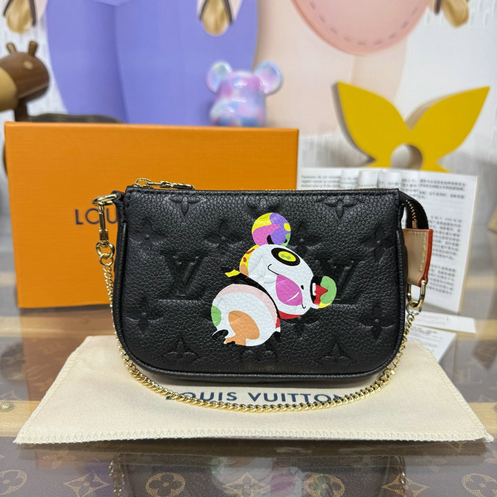 商品名称：ルイヴィトン LOUISVUITTON 2026年新作 M13824 ミニ ポシェット アクセソワール チェーンポーチ クラッチバッグ