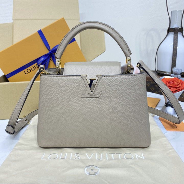 商品名称：ルイヴィトン LOUISVUITTON 2026年新作 M24655 カプシーヌ BB トートバッグ ショルダーバッグ カウハイドレザー