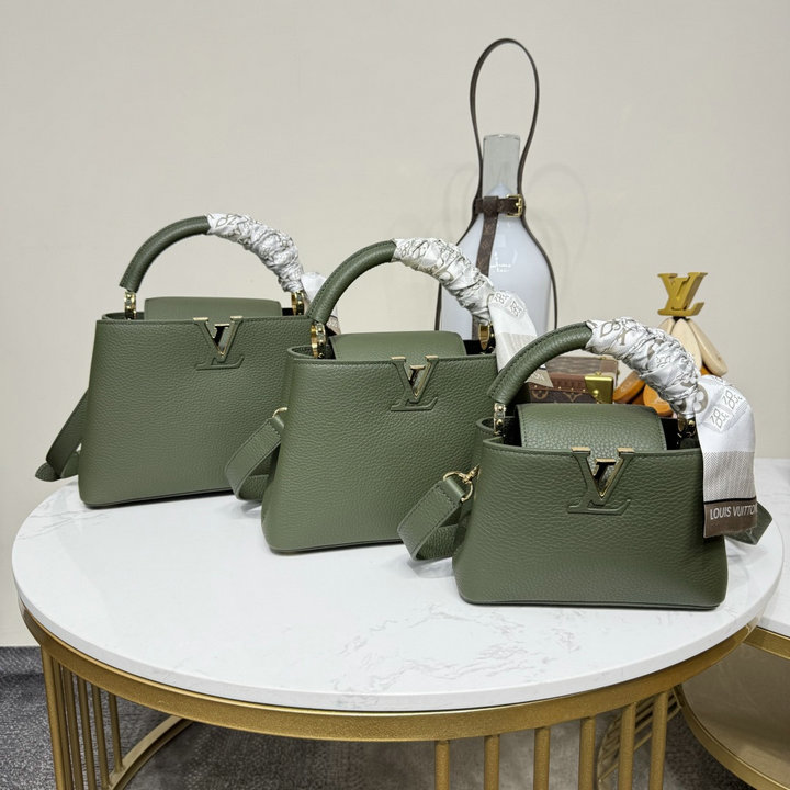 商品細詳を見る:ルイヴィトン LOUISVUITTON 2026年新作 カプシーヌ BB トートバッグ ショルダーバッグ カウハイドレザー