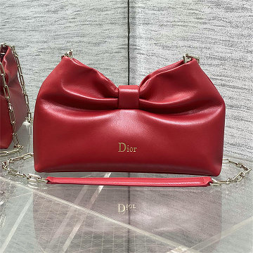 クリスチャンディオール CHRISTIAN DIOR 025-CD2446YRD  2026年新作 LAMBSKIN チェーン ショルダーバッグ レディース