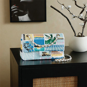 シャネル CHANEL 025-CH1112BFZ  2026年新作 スモール ハンドバッグ チェーンポーチ ショルダーバッグ レディース スパンコール