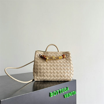 ボッテガヴェネタ BOTTEGAVENETA 025-BOV743568ZPDH  2025年新作 スモール アンディアーモ トップハンドルバッグ トートバッグ ハンドバッグ
