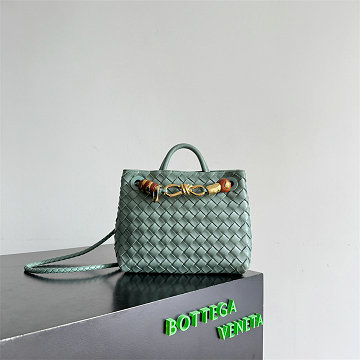ボッテガヴェネタ BOTTEGAVENETA 025-BOV743568ZPLG 2025年新作 スモール アンディアーモ トップハンドルバッグ トートバッグ ハンドバッグ