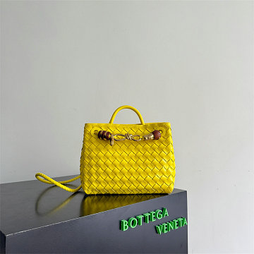 ボッテガヴェネタ BOTTEGAVENETA 025-BOV743568ZPLY 2025年新作 スモール アンディアーモ トップハンドルバッグ トートバッグ ハンドバッグ