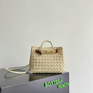 商品名称：ボッテガヴェネタ BOTTEGAVENETA  025-BOV743568ZPNY 2025年新作 スモール アンディアーモ トップハンドルバッグ トートバッグ ハンドバッグ