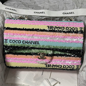商品名称：シャネル CHANEL 025-CH67085BCS 2026年新作 スモール ハンドバッグ チェーンポーチ ショルダーバッグ レディース スパンコール