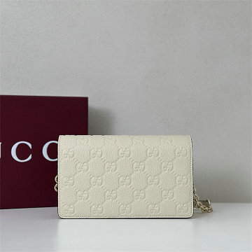 商品名称：グッチ GUCCI 025-GG818705BS 2026年新作 ジャンボGG チェーンウォレット ショルダーバッグ