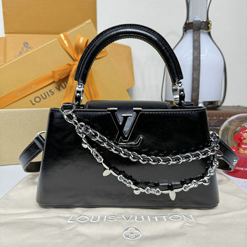 商品名称：ルイヴィトン LOUISVUITTON 2026年新作 M25492 カプシーヌ EW トートバッグ ショルダーバッグ レディース