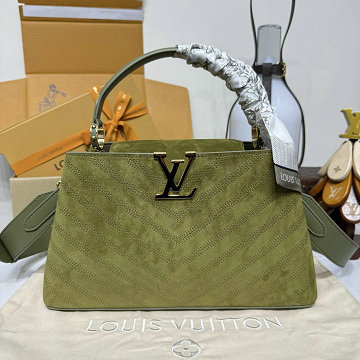 商品名称：ルイヴィトン LOUISVUITTON 2026年新作 M25485 カプシーヌ スープル MM トートバッグ ショルダーバッグ レディース