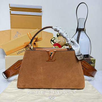 商品名称：ルイヴィトン LOUISVUITTON 2026年新作 M48865 カプシーヌ スープル MM トートバッグ ショルダーバッグ レディース