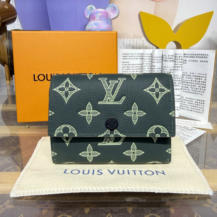 商品名称：ルイヴィトン LOUISVUITTON 2026年新作 M14793G ヴィクター ウォレット 三つ折り財布 小銭入れ モノグラム シャドウ レザー