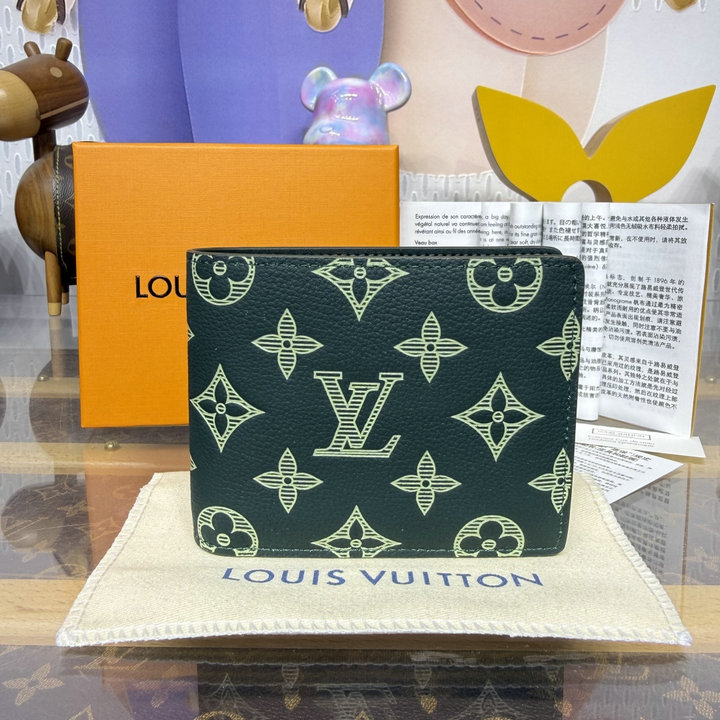 商品名称：ルイヴィトン LOUISVUITTON 2026年新作 M27150 ポルトフォイユ ミュルティプル 二つ折り短財布 ショートウォレット モノグラム シャドウ レザー