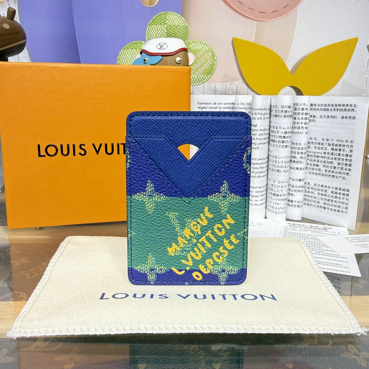 商品名称：ルイヴィトン LOUISVUITTON 2026年新作 M26030 ポルト カルト マグネット カードケース スマートフォンケース モノグラム マカサー キャンバス
