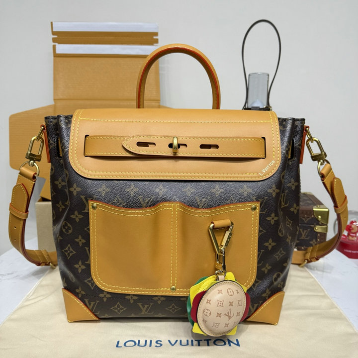商品名称：ルイヴィトン LOUISVUITTON 2026年新作 スティーマー 30 バックパック メンズ リュックサック リュック モノグラム キャンバス