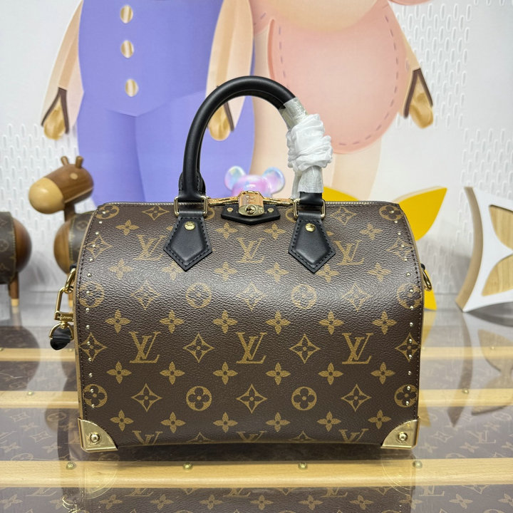 商品名称：ルイヴィトン LOUISVUITTON 2026年新作 スピーディ トランク 25 トートバッグ ハンドバッグ ショルダーバッグ モノグラムキャンパス