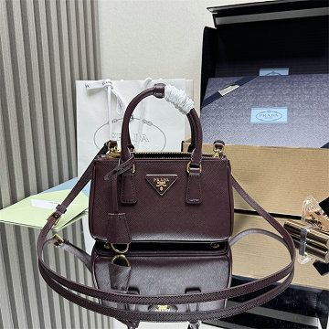 商品細詳を見る:プラダ PRADA 025-PD1BA916JH 2026年新作 ミニ トートバッグ ハンドバッグ 2way ショルダーバッグ レザー レディース
