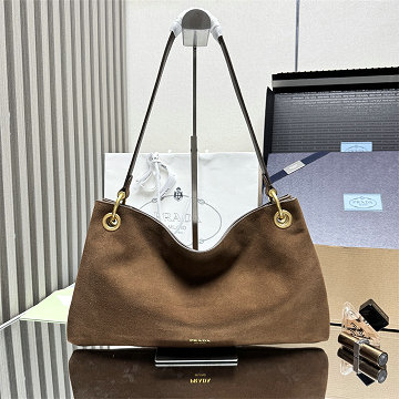 商品細詳を見る:プラダ PRADA 025-PD1BC259RSK 2026年新作 ホーボーバッグ トートバッグ ハンドバッグ 2way ショルダーバッグ レザー レディース