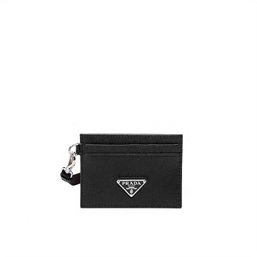 商品細詳を見る:プラダ PRADA 025-PD2MC087BK 2026年新作 ストラップ付き カードケース