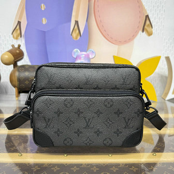 商品名称：ルイヴィトン LOUISVUITTON 2026年新作 M26783 ナイル ショルダーバッグ メンズ フラップバッグ モノグラム ミッドナイト キャンバス