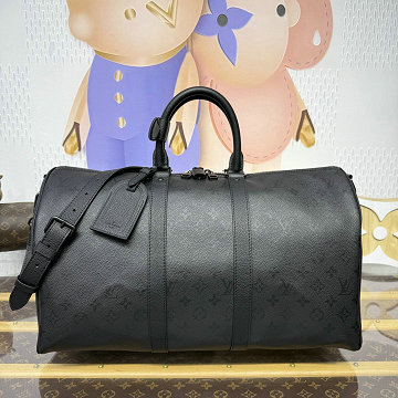 商品名称：ルイヴィトン LOUISVUITTON 2026年新作 M28403 キーポル バンドリエール 45 トートバッグ ボストンバッグ 旅行かばん モノグラム ミッドナイト キャンバス