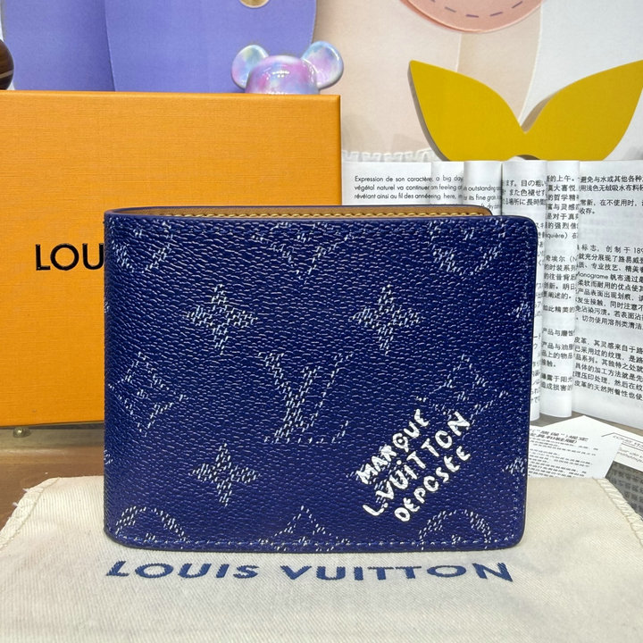 商品名称：ルイヴィトン LOUISVUITTON 2026年新作 ポルトフォイユ スレンダー 二つ折り短財布 ショートウォレット モノグラム ヘリテージ キャンバス
