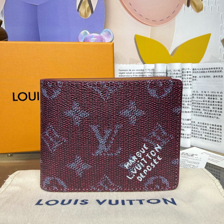ルイヴィトン LOUISVUITTON 2026年新作 M26838J ポルトフォイユ スレンダー 二つ折り短財布 ショートウォレット モノグラム ヘリテージ キャンバス