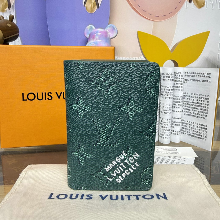 ルイヴィトン LOUISVUITTON 2026年新作 M26844G カードケース オーガナイザー ドゥ ポッシュ モノグラム ヘリテージ キャンバス